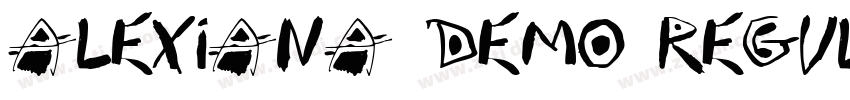 Alexiana Demo Regula字体转换